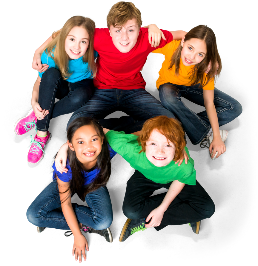 Group of young children together
